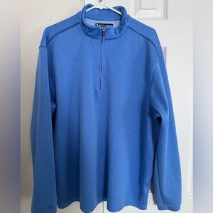 Pebble Beach Performance BlueQuarter-Zip Pullover Size XL